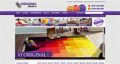 Desktop Screenshot of originaldecor.ro